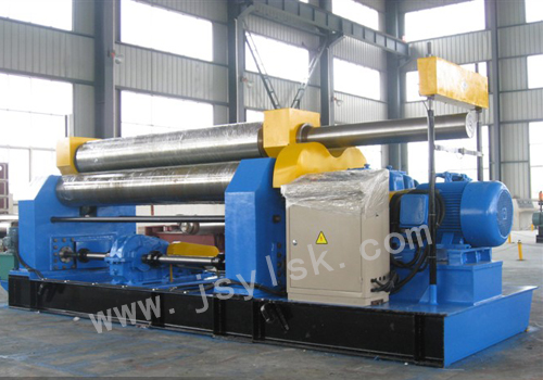 機械(xiè)三輥對稱(chēng)式卷闆機(ji)