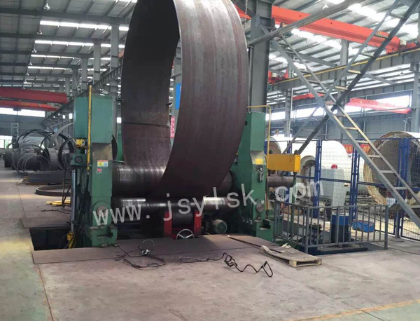 中小型上(shang)輥萬能式卷闆機(ji)