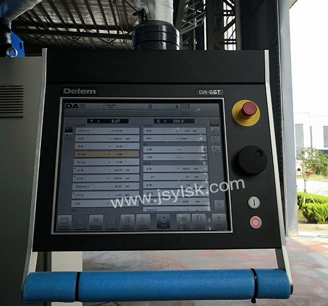 WE67K-125/3200數控折(she)彎機 DA66T數(shu)控系統(tǒng)，6+1軸